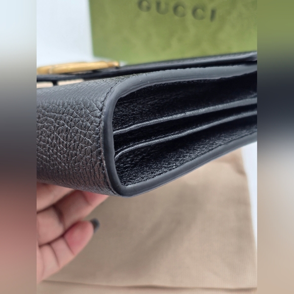 ❌️❌️SOLD❌️❌️25A❤️ NWT Gucci GG Marmont Wallet on Chain - Picture 7 of 11